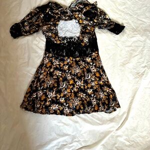 Free people size 2 mini dress,great style for summer.